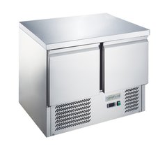 Стіл холодильний GoodFood GF-S901-H6C, +2...+8С, 2 двери, Нерж сталь