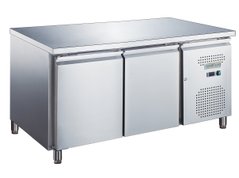 Стол холодильный GoodFood GF-SNACK2100TN-HC, -2...+8 С, 2 двери, Глухая , Нерж сталь