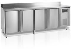 Стол холодильный Tefcold CK7410, -2...+8 С, 4 двери, Нерж сталь