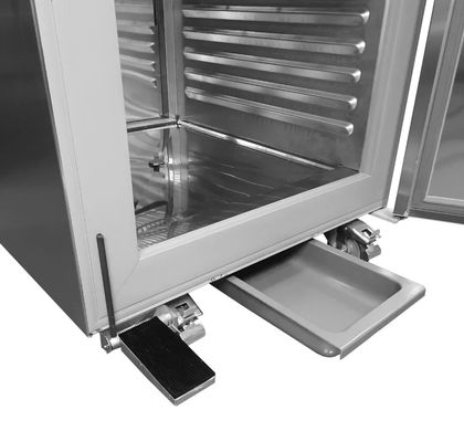 Холодильна шафа Brillis GRN-BN9-EV-SE-LED, 700, 1 дверь, Нерж сталь, Нержавіючий, Динамічне