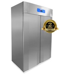 Холодильный шкаф Brillis GRN-BN18-EV-SE-LED, 1400, 2 двери, Нерж сталь, Нержавеющий, Динамическое