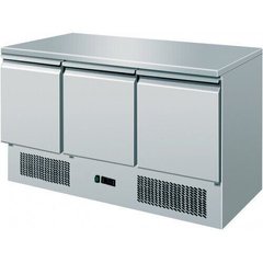 Стол холодильный Frosty S903T, +2...+8С, 3 двери, Нерж сталь