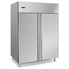 Холодильный шкаф Ewt Inox GN1410TN, 1400, 2 двери, Нерж сталь, Нержавеющий, Динамическое