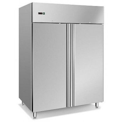 Холодильный шкаф Ewt Inox GN1410TN, 1400, 2 двери, Нерж сталь, Нержавеющий, Динамическое