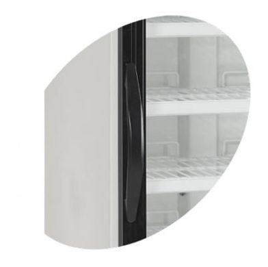 Морозильна шафа зі склом Tefcold NF2500G, 400, 1 дверь, Скло, Фарбований, Динамічне