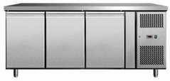 Холодильный стол Scan BK-123 трехдверный, +2...+8С, 3 двери, Нерж сталь