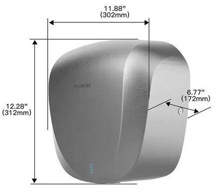 Автоматическая сушка для рук AIKE AK2901D