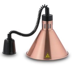 Інфрачервона лампа HURAKAN HKN-DL800 275 мм бронза