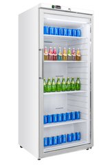 Шафа холодильна Gooder SR600G, 600, 1 дверь, Скло, Фарбований, Статичне