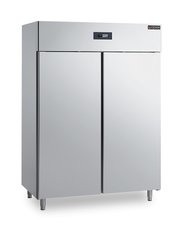 Шкаф морозильный GEMM EFB02, 1400, 2 двери, Нерж сталь, Нержавеющий, Динамическое