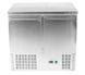 Холодильный стол Rauder SRH S901 двухдверный с нижним агрегатом, +2...+8С, 2 двери, Нерж сталь