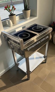 Плита індукційна GPI-2 400x700x850 2х3,5 кВт