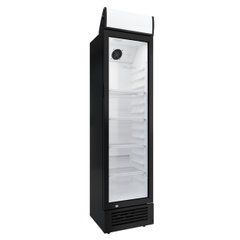 Шафа холодильна GoodFood BC225BW2LED з лайтбоксом, 255, 1 дверь, Скло, Фарбований, Динамічне