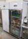 Холодильна шафа Berg GN650TNG, 700, 1 дверь, Скло, Нержавіючий, Динамічне