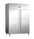 Шафа холодильна Gooder GN-1410TN, 1400, 2 двери, Нерж сталь, Нержавіючий, Динамічне