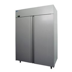 Морозильный шкаф COLD S-1400G MR, 1400, 2 двери, Глухая , Крашенный, Динамическое