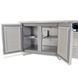Стол холодильный GoodFood GF-GN2100TNS-HC, -2...+8 С, 2 двери, Глухая, Нерж сталь