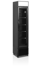 Холодильный шкаф Tefcold FSC175H BLACK, 200, 1 дверь, Стекло, Крашенный, Динамическое