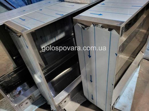 Парасолька пристінна витяжна 1200х1000х400 з фільтрами