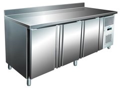 Холодильний стіл Berg PA3200TN 3х-дверний, +2...+8С, 3 двери, Нерж сталь