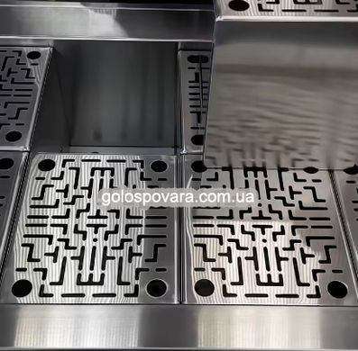 Барная станция Puzzle с перфорированными модулями