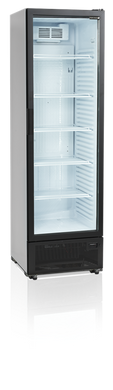 Холодильный шкаф Tefcold SCU1420-I, 370, 1 дверь, Стекло, Крашенный, Динамическое