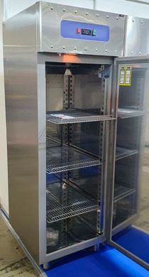 Холодильна шафа Brillis BN7-M-R290-EF, 700, 1 дверь, Нерж сталь, Нержавіючий, Динамічне