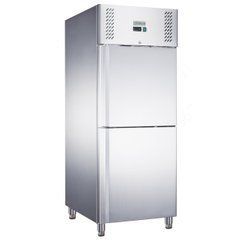 Шкаф холодильный Goodfood GF-GN650TNM-HC, 650, 1 дверь, Нерж сталь, Нержавеющий, Динамическое
