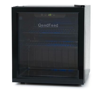 Холодильник барний міні-бар GoodFood BC46 BLACK