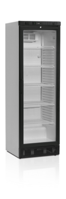 Холодильный шкаф Tefcold SCU1375-I, 370, 1 дверь, Стекло, Крашенный, Динамическое