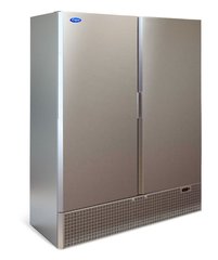 Холодильна шафа Капрі 1,5УМ нержавійка , 1500, 2 двери, Глухая, Нерж сталь, Нержавіючий, Динамічне