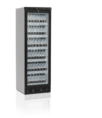 Холодильна шафа Tefcold SCU1375-I, 370, 1 дверь, Скло, Фарбований, Динамічне