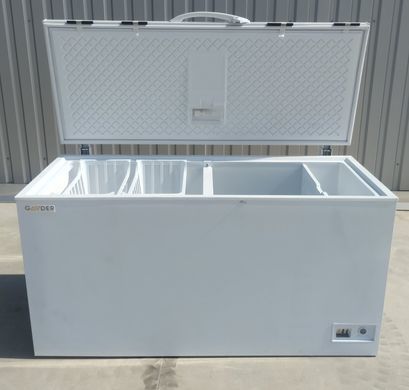 Морозильний ларь Gooder UDD 500 BK з глухою кришкою