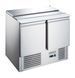Холодильний стіл саладетта GoodFood GF-S900-H6C, +2...+8С, 2 двери, Нерж сталь