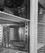 Морозильна шафа Brillis GRN-BL18-EV-SE-LED, 1400, 2 двери, Нерж сталь, Нержавіючий, Динамічне