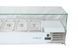 Холодильная витрина для топпинга GoodFood GF-VRX1500/380-H6C