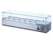 Холодильная витрина для топпинга GoodFood GF-VRX1500/380-H6C