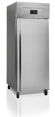 Холодильна шафа Tefcold RK710 , 490, 1 дверь, Нерж сталь, Нержавіючий, Динамічне