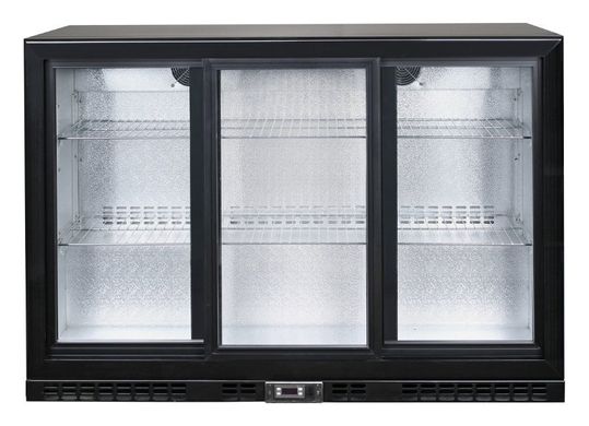 Барный холодильник AMITEK AK300BBS трехдверный