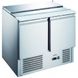 Холодильный стол саладетта FROSTY S900 , +2...+8С, 2 двери, Нерж сталь