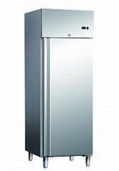 Холодильный шкаф Ewt Inox GN650TN, 650, 1 дверь, Нерж сталь, Нержавеющий, Динамическое