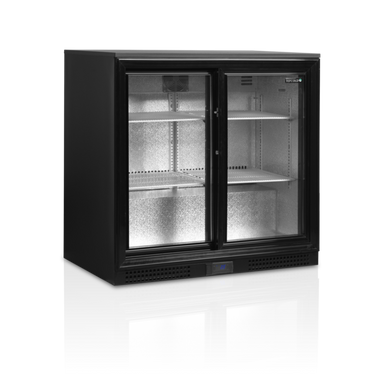 Барный холодильник Tefcold DB201S двухдверный