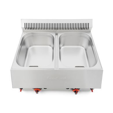 Фритюрниця газова GoodFood GF66 LPG 6+6 літрів