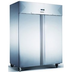 Шафа холодильна Frosty GN1410TN, 1350, 2 двери, Нерж сталь, Нержавіючий, Динамічне