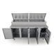 Саладетта GoodFood GF-SH3000-700-HC, +2...+8С, 3 двери, Нерж сталь
