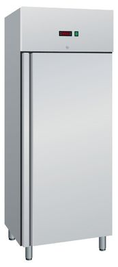 Морозильный шкаф Amitek AK650BT, 650, 1 дверь, Нерж сталь, Нержавеющий, Динамическое