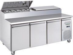 Саладетта GoodFood GF-SH3000-800-HC, +2...+8С, 3 двери, Нерж сталь