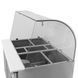 Холодильный стол саладетта GoodFood GF-S900CG-H6C, +2...+8С, 2 двери, Нерж сталь