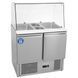 Холодильный стол саладетта GoodFood GF-S900CG-H6C, +2...+8С, 2 двери, Нерж сталь