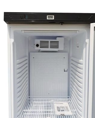 Шкаф холодильный Gooder USS 374 DTK, 330, 1 дверь, Стекло, Крашенный, Статическое